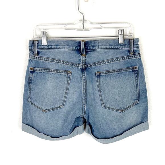 GAP Boyfriend Jean Shorts Cuffed 26 - Picture 2 of 6